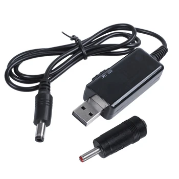 USB-кабель повышения напряжения с шагом 5 В до 9 В 12 В Регулируемый преобразователь напряжения 1A Повышающий трансформатор напряжения Регулятор мощности постоянного тока с ПЕРЕКЛЮЧАТЕЛЕМ