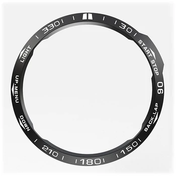 для часов Garmin Fenix 6x Защитная рамка для безеля, кольцо для шкалы, металлический каркас, детали для часов