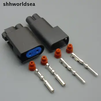 shhworldsea 2-контактный разъем для подключения датчика автомобильных шин серии 2.8 для Ford Mondeo Auto Connector 98018-0001